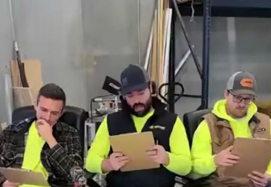 Пробы на вакансию строителя⁠⁠