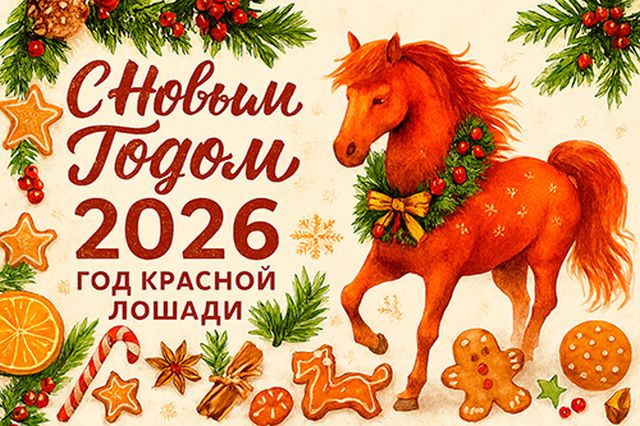 С наступающим Новым 2026 Годом!