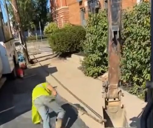 Экскаватор, шутки за 100...