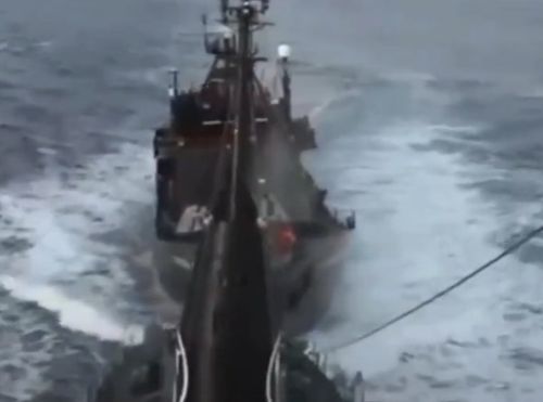 Нападение судна «Стив Ирвин» на промысловый корабль, занимавшийся добычей китового жира (2009)