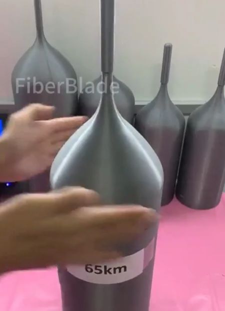 Как выглядит катушка оптоволокна на 65км для FPV-дрона⁠⁠