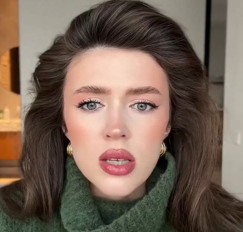 Новогодняя прическа