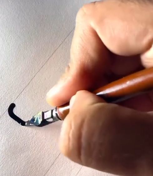 Умение писать пером - истинное искусство⁠⁠