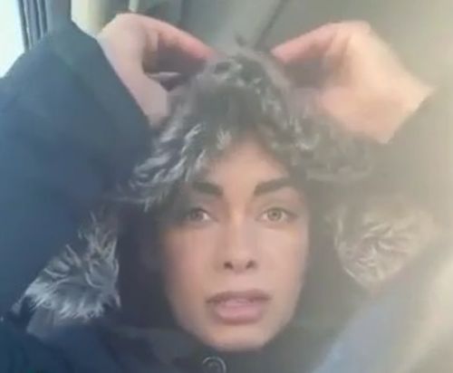 Так вот для чего нужна опушка на капюшоне!⁠⁠