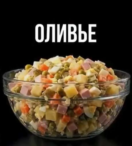 Шпаргалка для приготовления новогодних салатов