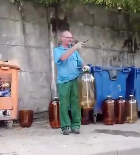 Кеговый любитель контузий