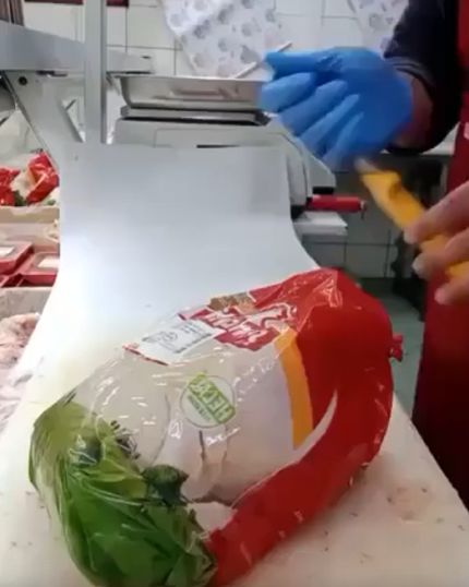 Разделка курицы