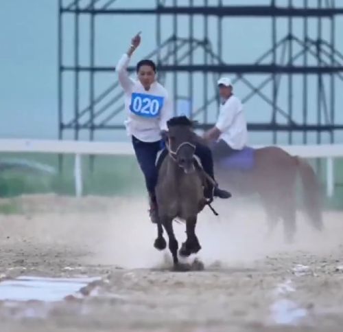 Знакомьтесь, это монгольская джигитиха