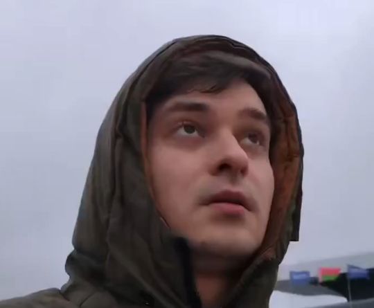 В Минске вместо ёлки нарядили БелАЗ