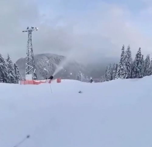 Шок! На горнолыжном курорте был замечен призрак!