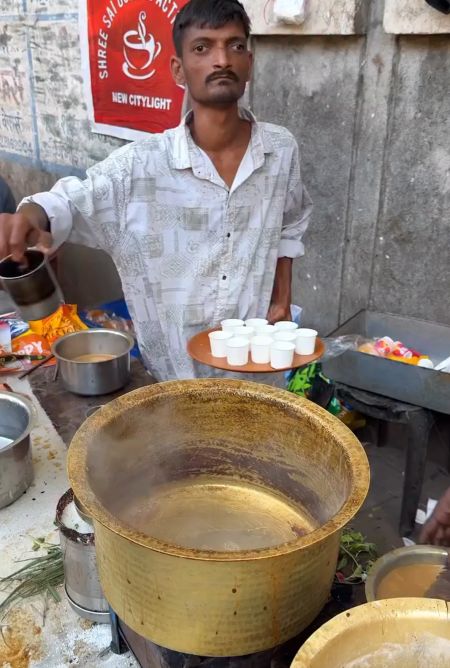 Чай за 15 индийских рупий