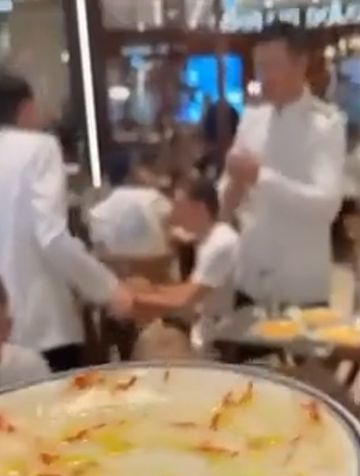 Блюдо в дорогом ресторане