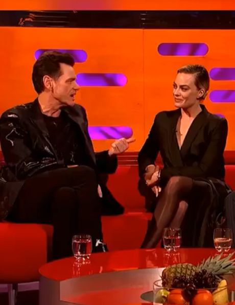 Джим Керри подколол Марго Робби