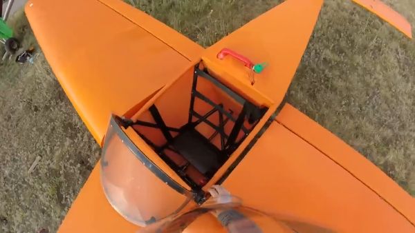 Самый лёгкий самолёт Пчёлка-2. Вес 68 кг