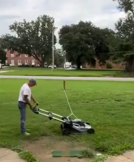 Газонокосильщик придумал...⁠⁠