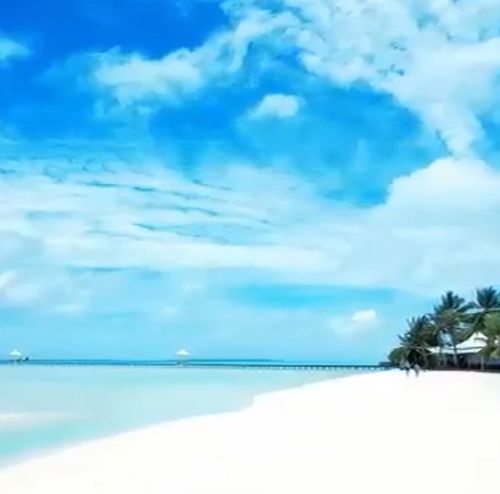 Песок на Мальдивах