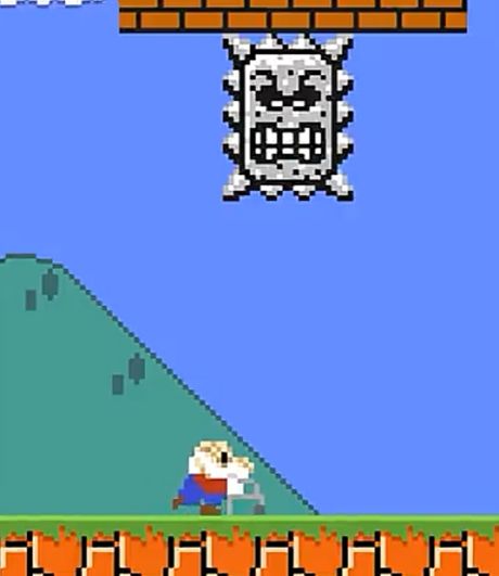 Марио постарел⁠⁠