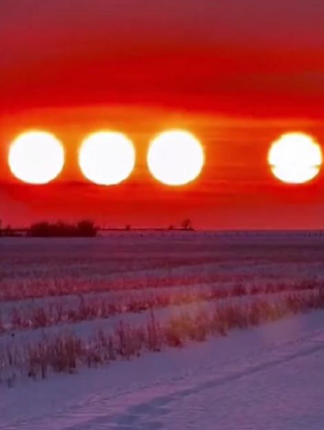 Четыре солнца над Аляской