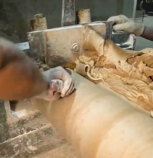 Процесс производства теннисных мячей