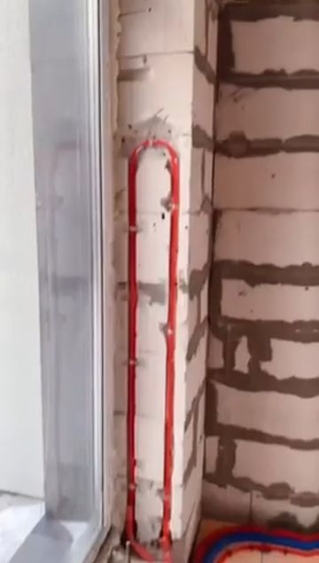 Откосы с подогревом