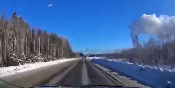 Вот это дым из трубы