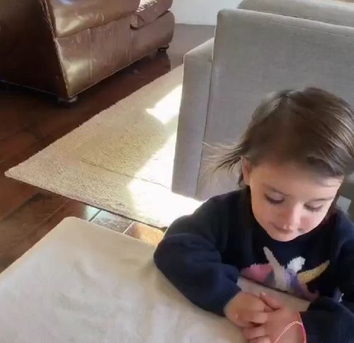 Ну какая же послушная девочка