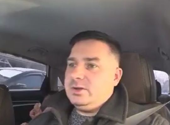 Яжмать в такси