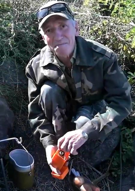 Готовим уху на природе