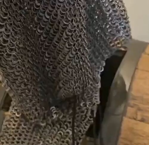 За кольчугой тоже надо ухаживать!