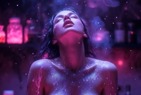 Колдунья лепит возбуждающие пирожки⁠⁠