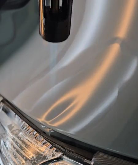 Удаление вмятин без покраски