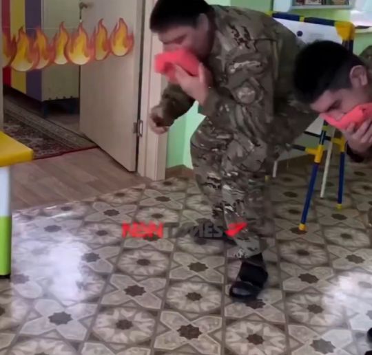 Детсадовские учения