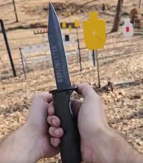 Нож-револьвер от компании Meligun