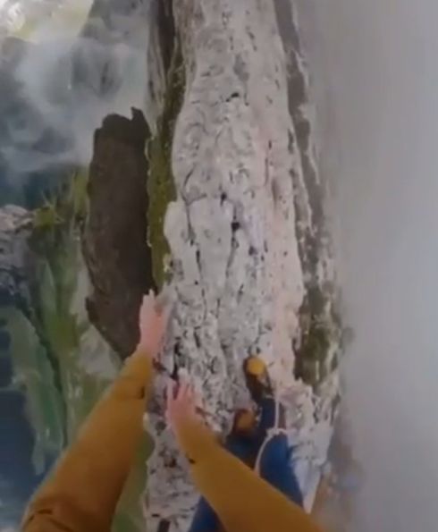 Разница в погоде между двумя сторонами горы