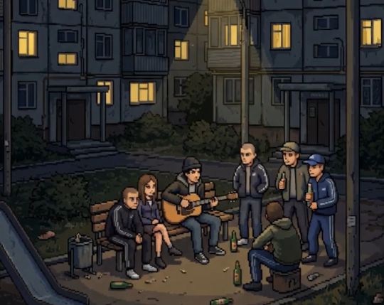 Пиксельные нулевые от ИИ