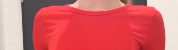 Леди Strawberryyypink в красном