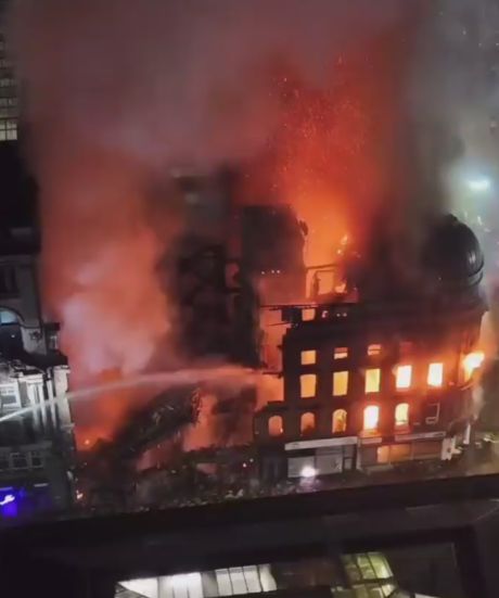 Исторический вокзал Глазго Централ серьезно пострадал от пожара в вейп-шопе