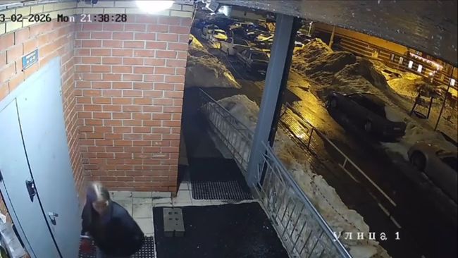 В Звенигороде отбомбился снег