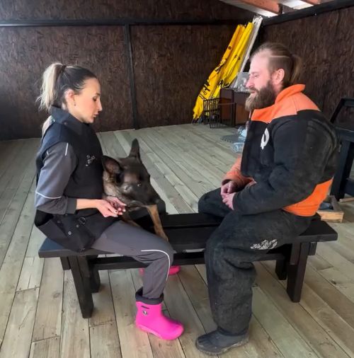 Хороший, дрессированный мальчик