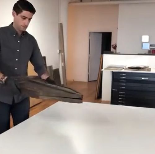 Восстановление иконы Ave Maria