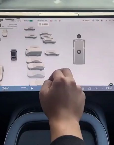 Функция автоматической парковки в китайском авто⁠⁠