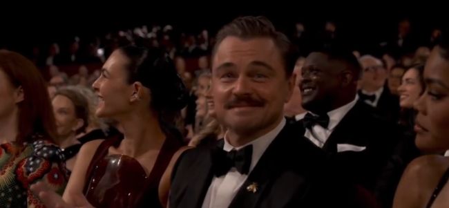 Ведущий «Оскара» Конан О’Брайен создал новый мем с Леонардо Ди Каприо в прямом эфире