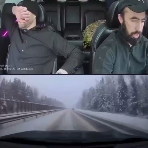 Монотонная дорога усыпляет