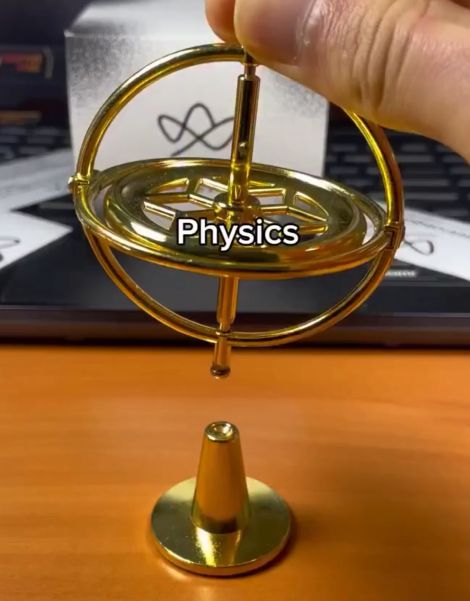 Принцип работы гироскопа⁠⁠