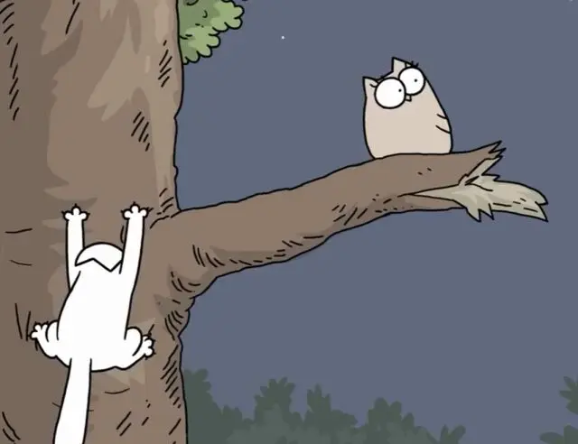 Как же обманчива внешность. У котейки теперь психологическая травма на всю жизнь⁠⁠