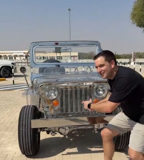 Прозрачный Jeep