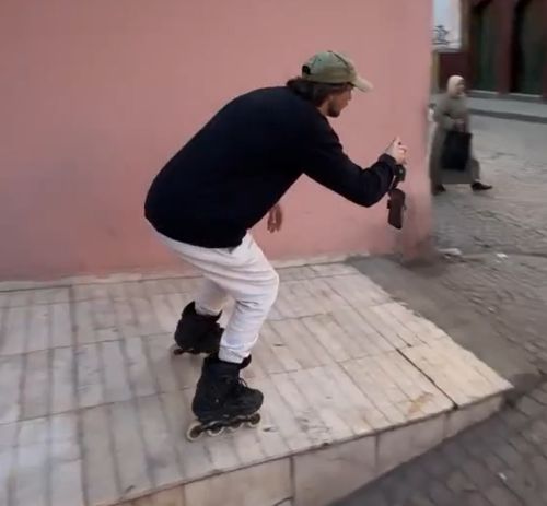 Казалось что такие видео на квадроберах снимают...⁠⁠