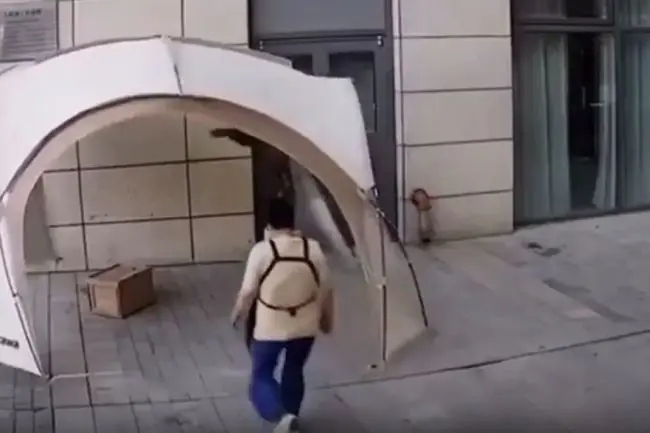 Какой сильный ветер⁠⁠