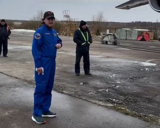 Полёт на борту ИЛ-76МДК