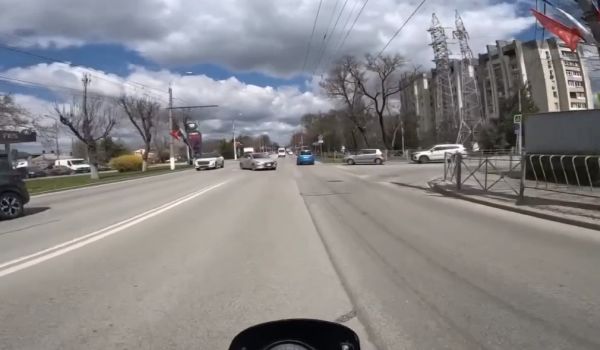 Матерый байкер